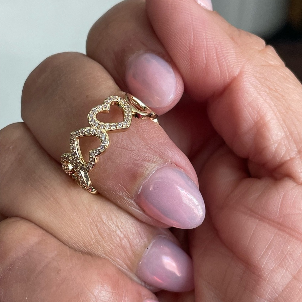 Gold Heart Ring